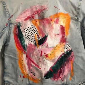 Handpainted Denim Jacket